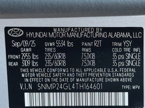 New 2026 Hyundai Santa Fe SEL image 28