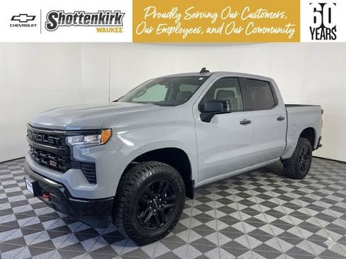 Used 2024 Chevrolet Silverado 1500 Custom Trail Boss AWD/4WD image 1