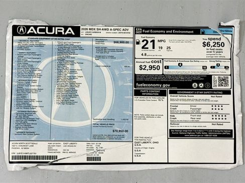 New 2026 Acura MDX A-Spec image 9