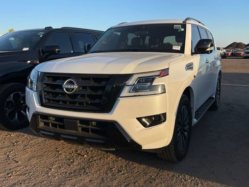 Used 2021 Nissan Armada SL w/ Midnight Edition Package RWD image 1