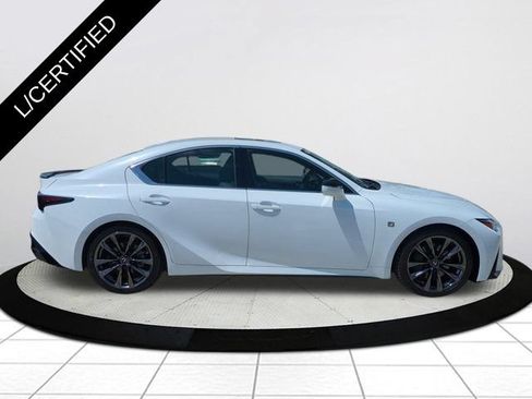 Certified 2021 Lexus IS 350 F Sport w/ Navigation Package RWD image 3