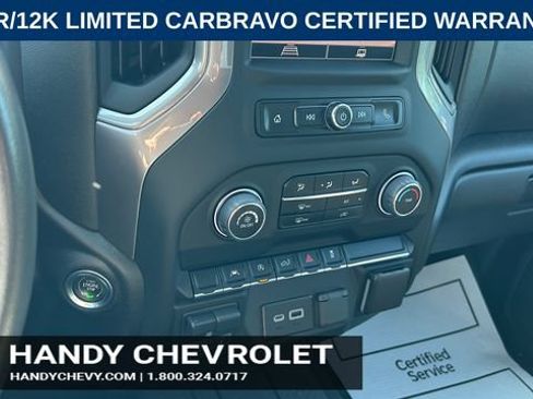 Certified 2023 Chevrolet Silverado 1500 Custom w/ LPO, Dark Essentials Package AWD/4WD image 25