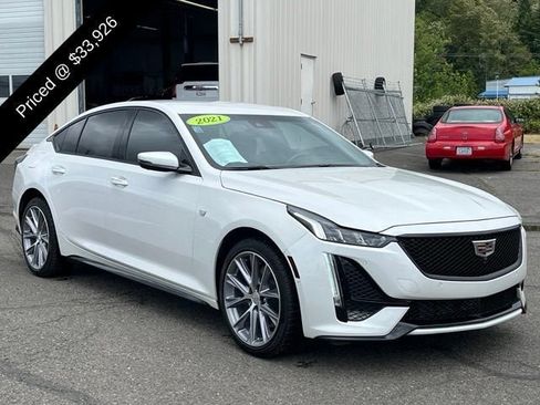 Used 2021 Cadillac CT5 Sport w/ Parking Package AWD/4WD image 3