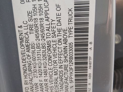 Certified 2024 Honda Ridgeline Sport image 17