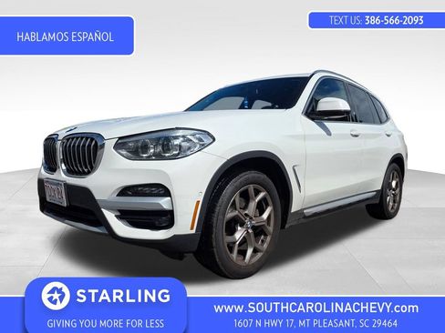 Used 2021 BMW X3 xDrive30i w/ Premium Package AWD/4WD image 1