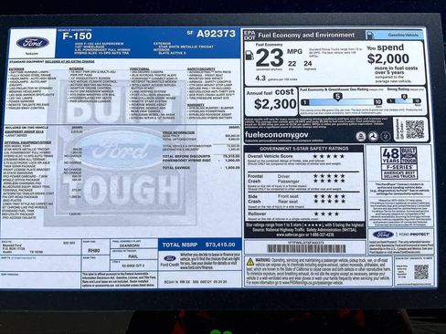 New 2025 Ford F150 Lariat w/ Equipment Group 501A Mid image 20