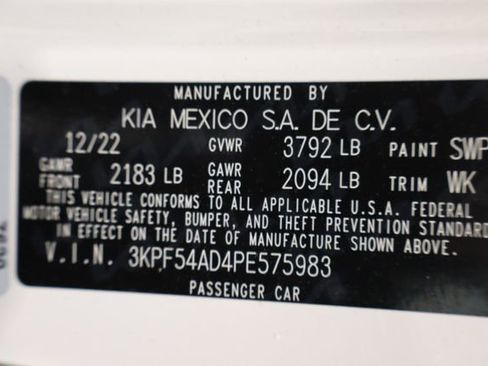 Used 2023 Kia Forte GT-Line w/ GT-Line Technology Package image 19