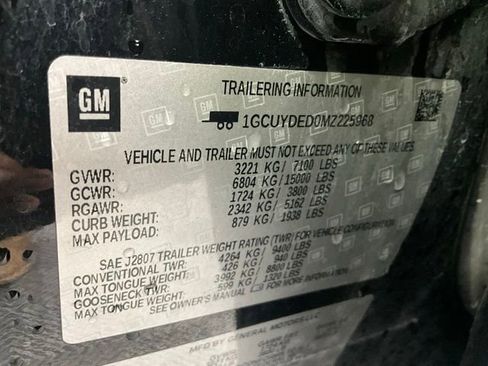 Used 2021 Chevrolet Silverado 1500 LT w/ LPO, Dark Essentials Package AWD/4WD image 22