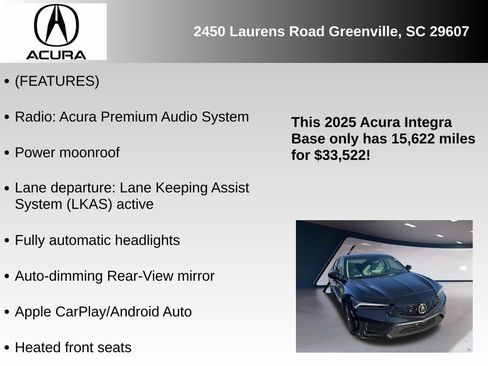 New 2025 Acura Integra image 6