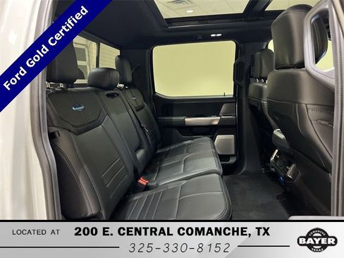 Certified 2024 Ford F150 Platinum w/ Equipment Group 702A High image 27