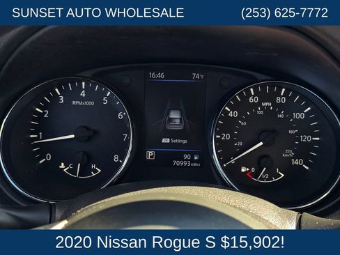 Used 2020 Nissan Rogue S AWD/4WD image 30