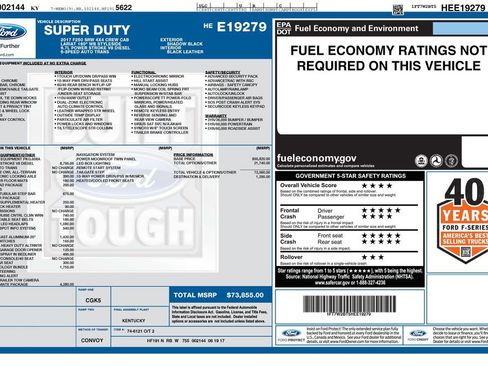 Used 2017 Ford F250 Lariat w/ Lariat Ultimate Package image 37