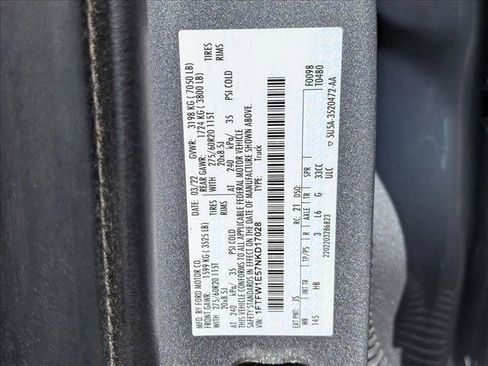 Used 2022 Ford F150 Lariat w/ Max Trailer Tow Package AWD/4WD image 20