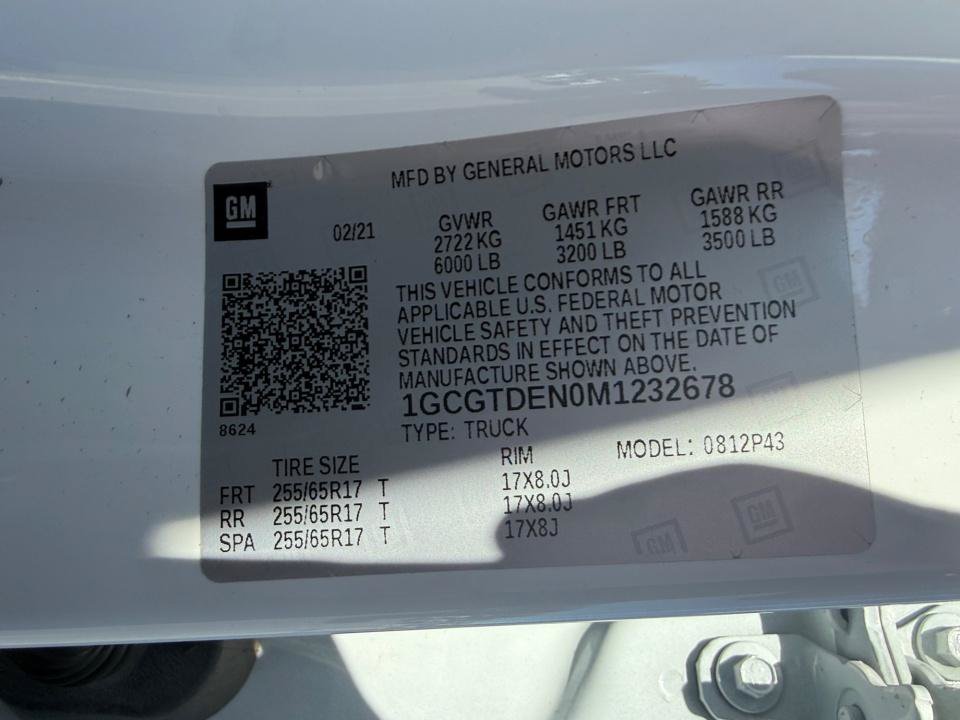 Used 2021 Chevrolet Colorado Z71 AWD/4WD image 39