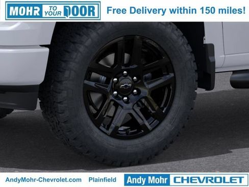 New 2026 Chevrolet Silverado 1500 Custom w/ Turbomax Blackout Package AWD/4WD image 11