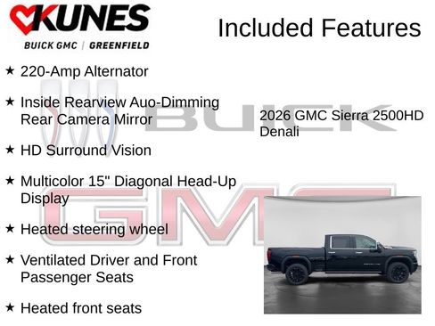 New 2026 GMC Sierra 2500 Denali w/ Denali Reserve Package AWD/4WD image 4