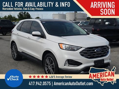 Used 2019 Ford Edge Titanium w/ Equipment Group 301A FWD image 1