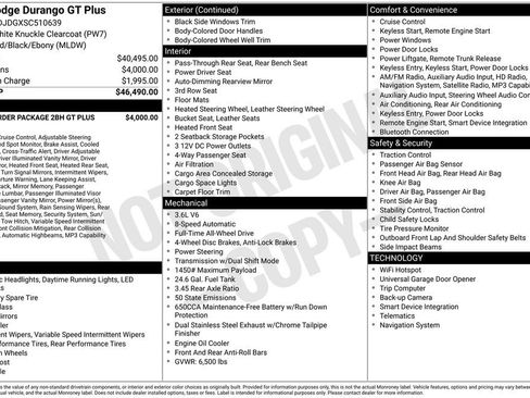 Used 2025 Dodge Durango GT AWD/4WD image 6
