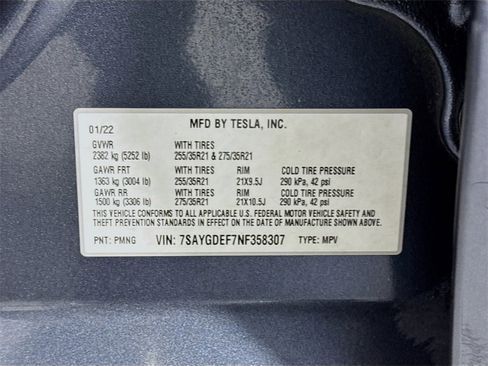 Used 2022 Tesla Model Y Performance image 55