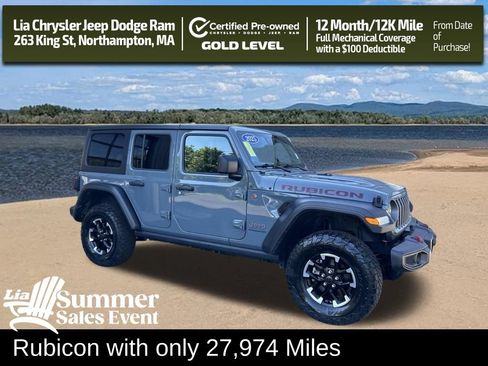 Certified 2025 Jeep Wrangler Unlimited Rubicon AWD/4WD image 1