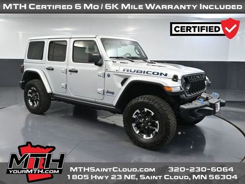 Used 2024 Jeep Wrangler Unlimited Rubicon 4xe AWD/4WD image 1