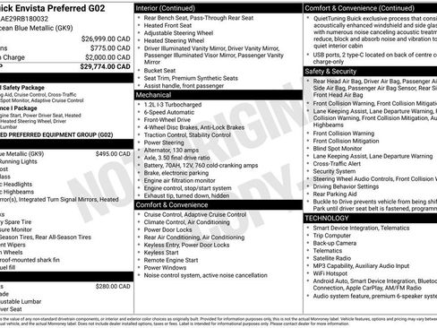 Used 2024 Buick Envista Preferred FWD image 27