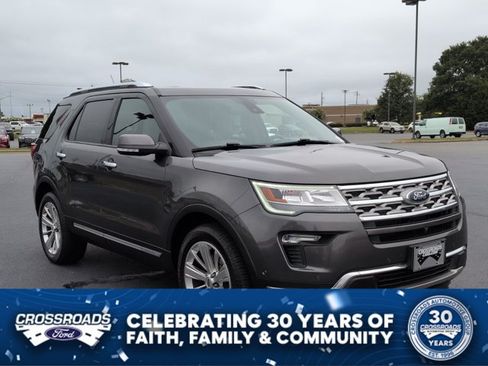 Certified 2019 Ford Explorer Limited w/ Ford Safe & Smart Package AWD/4WD image 1