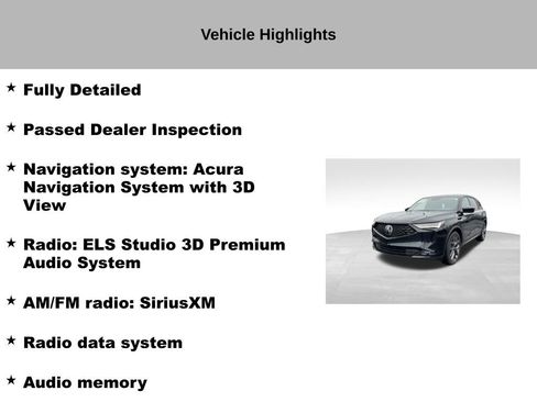Used 2023 Acura MDX A-Spec AWD/4WD image 18