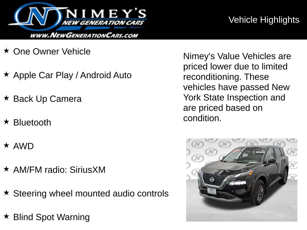 Used 2023 Nissan Rogue S AWD/4WD image 5