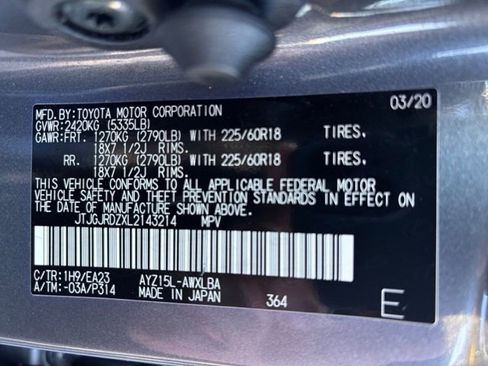 Used 2020 Lexus NX 300h AWD w/ Premium Package image 33