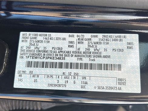 Certified 2023 Ford F150 XLT w/ Equipment Group 302A High RWD image 32