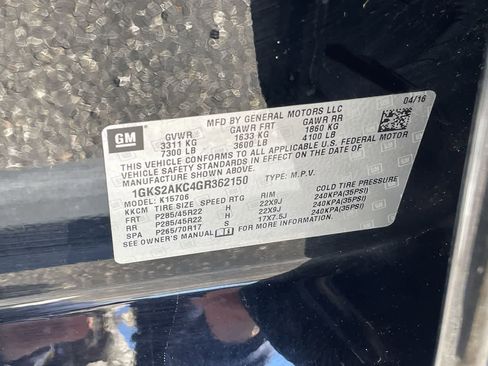 Used 2016 GMC Yukon SLE w/ Convenience Package image 34