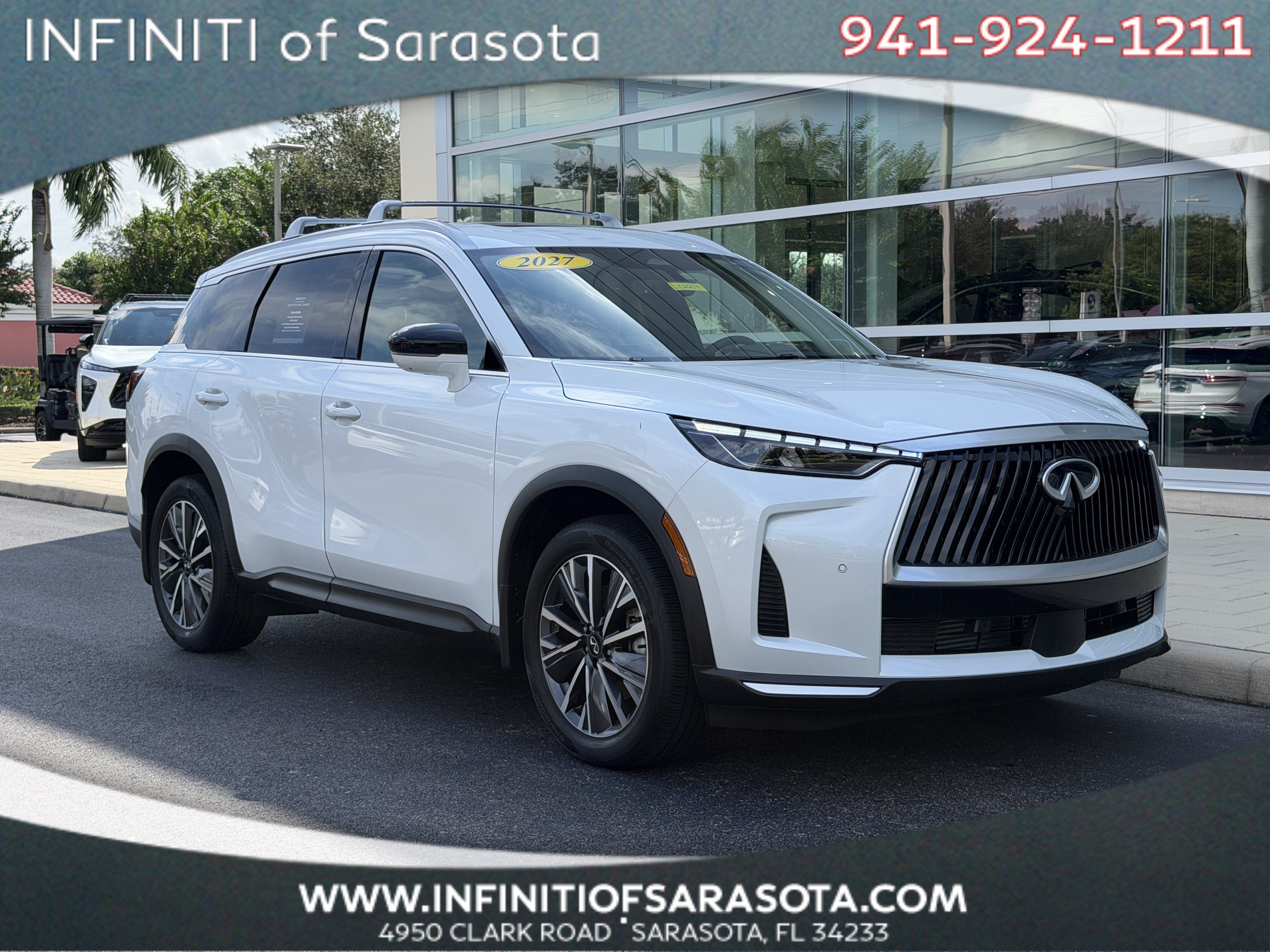 Certified 2027 INFINITI QX60 Luxe w/ Family Package FWD image 1