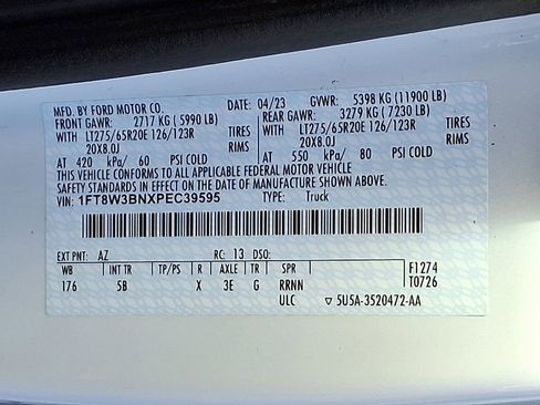 Used 2023 Ford F350 Lariat w/ Lariat Ultimate Package AWD/4WD image 28