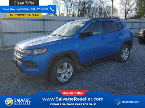 Used 2022 Jeep Compass Latitude AWD/4WD image 1