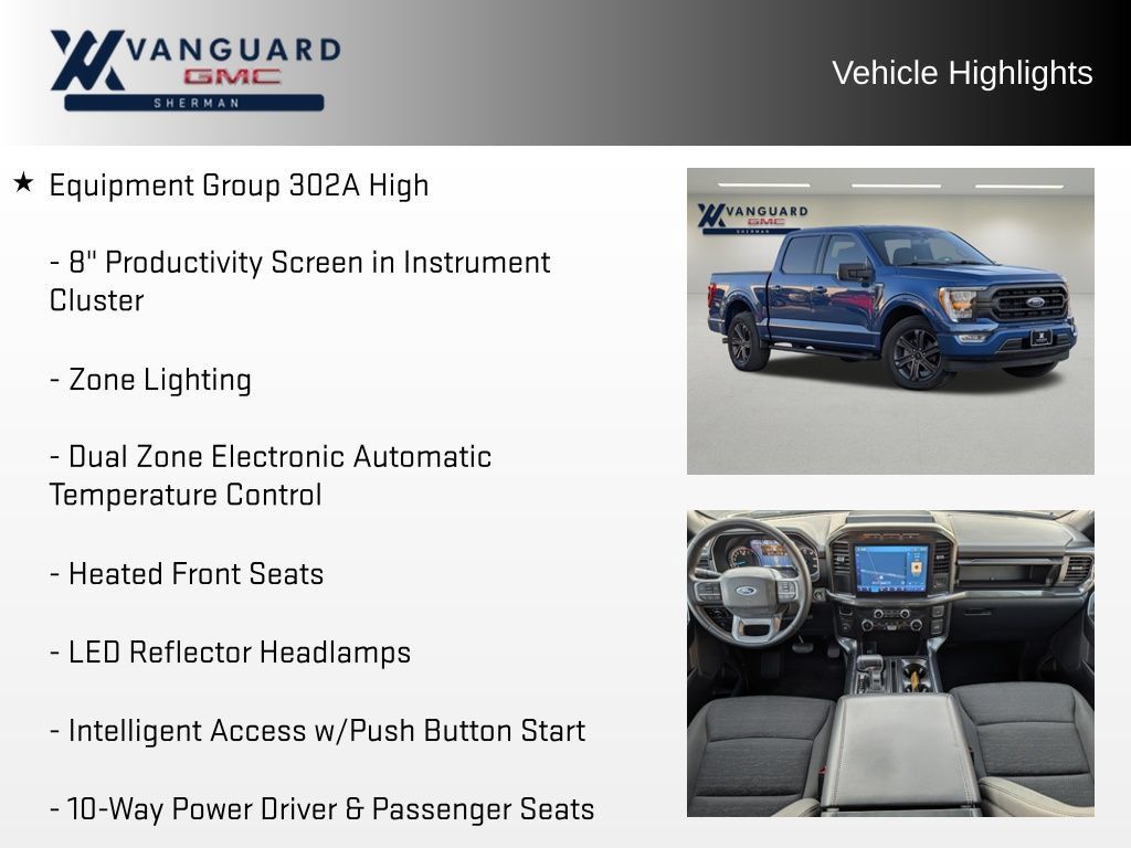Used 2023 Ford F150 XLT w/ Equipment Group 302A High RWD image 11