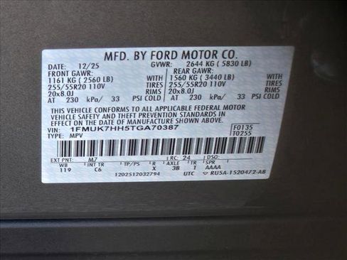 New 2026 Ford Explorer Platinum image 18