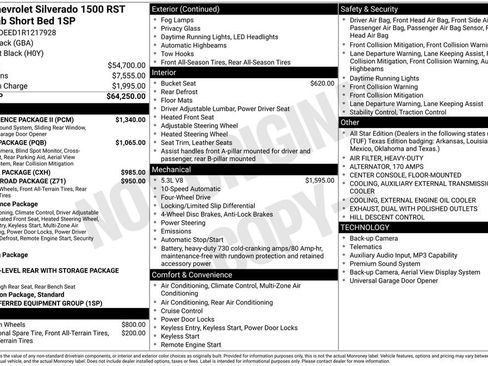 Used 2024 Chevrolet Silverado 1500 RST w/ Convenience Package II AWD/4WD image 28