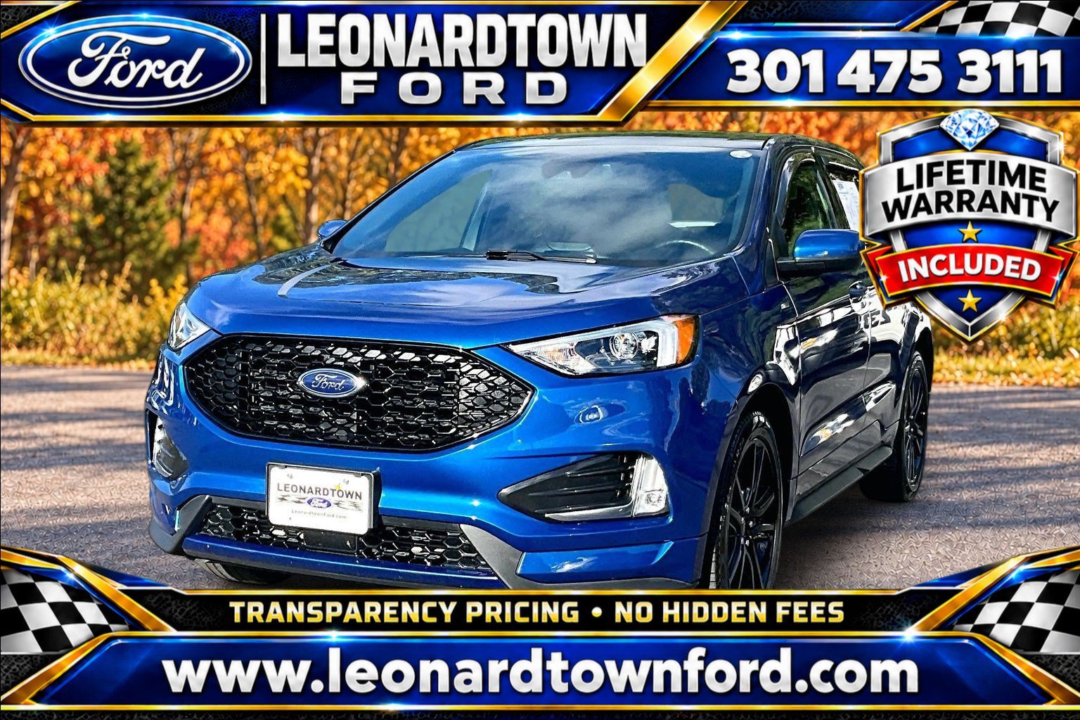 Used 2024 Ford Edge ST-Line w/ Class II Trailer Tow Package AWD/4WD image 1