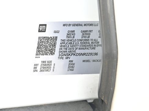 Used 2022 Chevrolet Tahoe Z71 w/ Luxury Package image 36