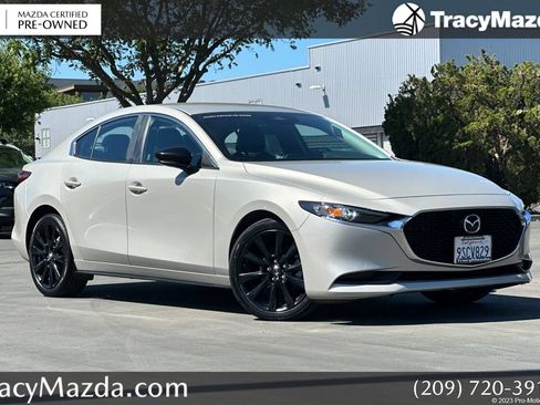 Certified 2025 MAZDA MAZDA3 s FWD image 1