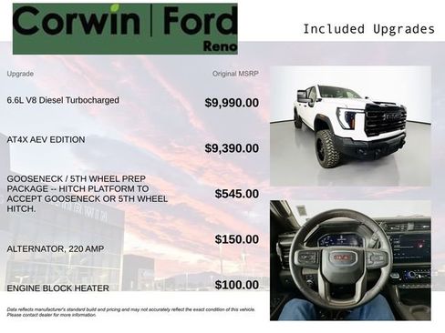 Used 2025 GMC Sierra 2500 AT4X w/ AT4X AEV Edition image 3