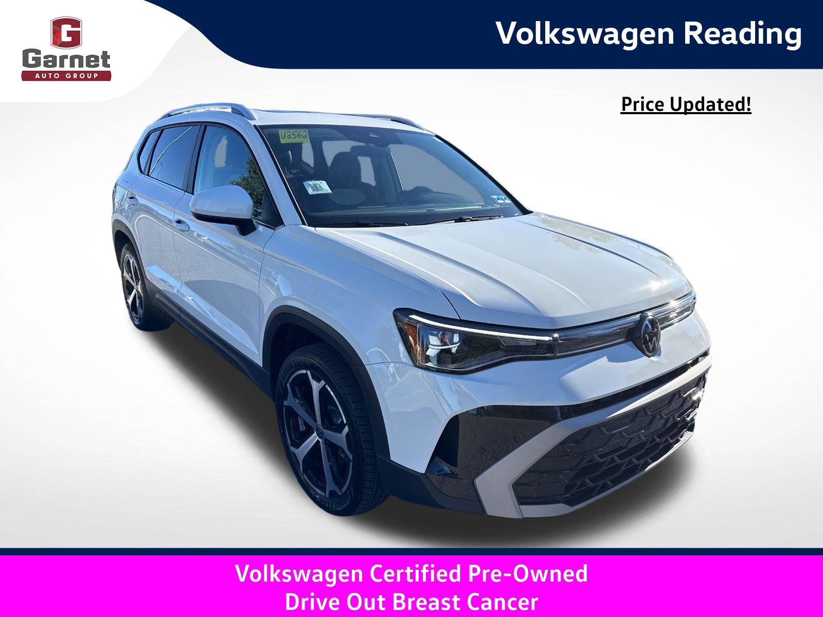 Certified 2025 Volkswagen Taos SEL AWD/4WD image 8