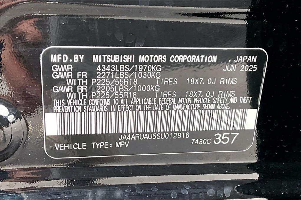 Used 2025 Mitsubishi Outlander Sport ES AWD/4WD image 30