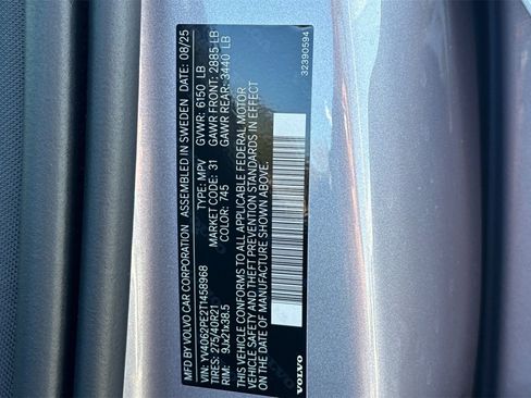 New 2026 Volvo XC90 B6 Plus w/ Protection Package Premier AWD/4WD image 28