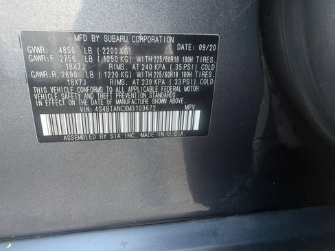 Used 2021 Subaru Outback Limited AWD/4WD image 33