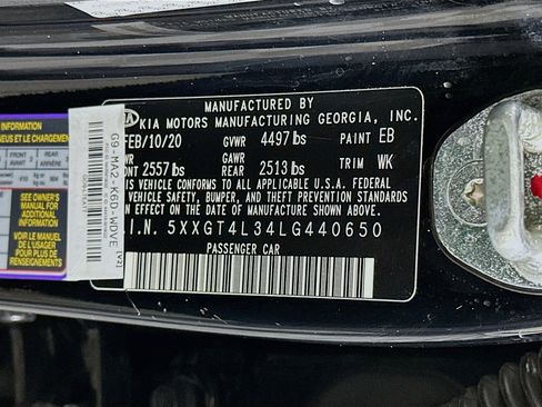 Used 2020 Kia Optima SE FWD image 12