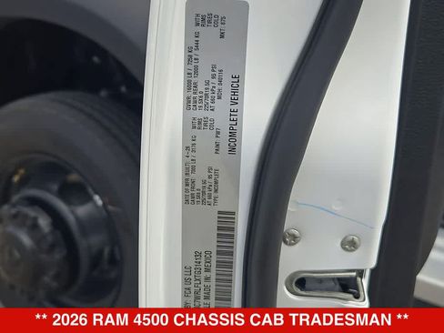 New 2026 RAM 4500 Tradesman AWD/4WD image 33