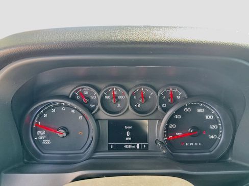 Used 2024 Chevrolet Silverado 1500 Custom w/ LPO, Dark Essentials Package RWD image 14