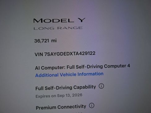 Used 2026 Tesla Model Y Long Range RWD image 21